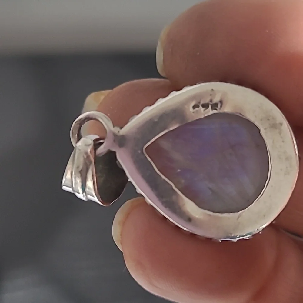 Moonstone Sterling Silver Pendant